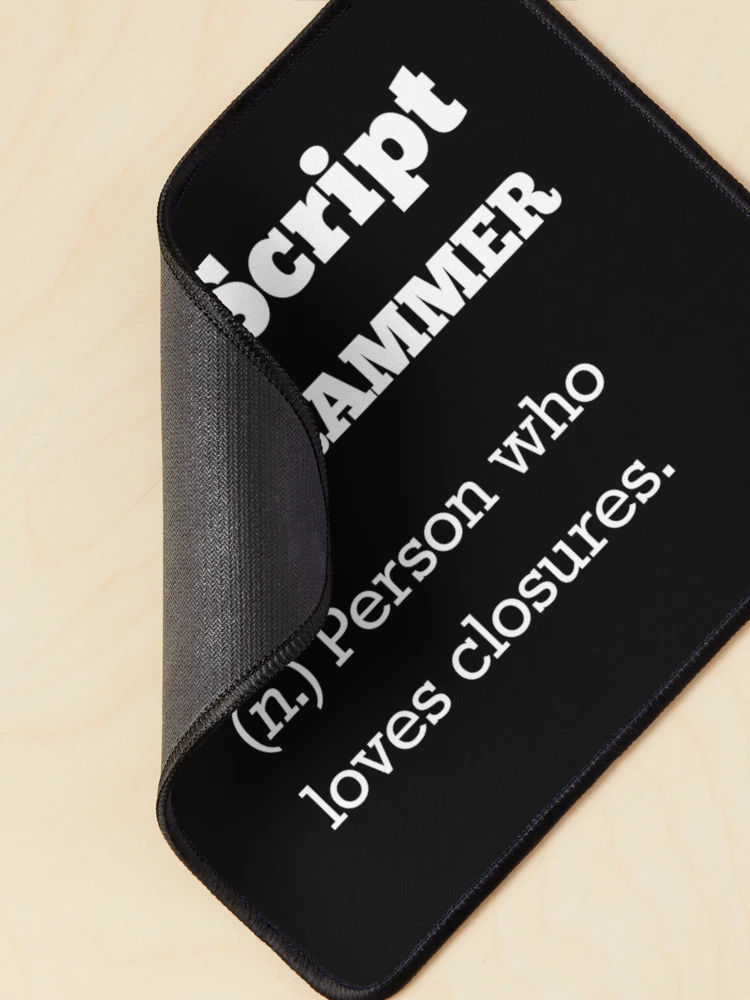 Thumbnail 2 of 5, Mouse Pad, JavaScript Programmer designed and sold by vladocar.