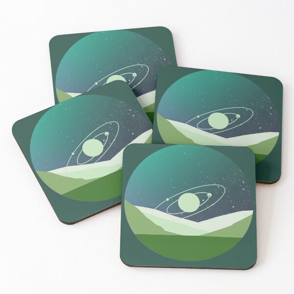 Item preview, Cosmic Desert Northern Lights Graphic & Photography designed and sold by MiaDelelai.
