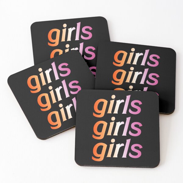 Item preview, Lesbian Flag Girls Girls Girls - FLETCHER designed and sold by jeminamarina.