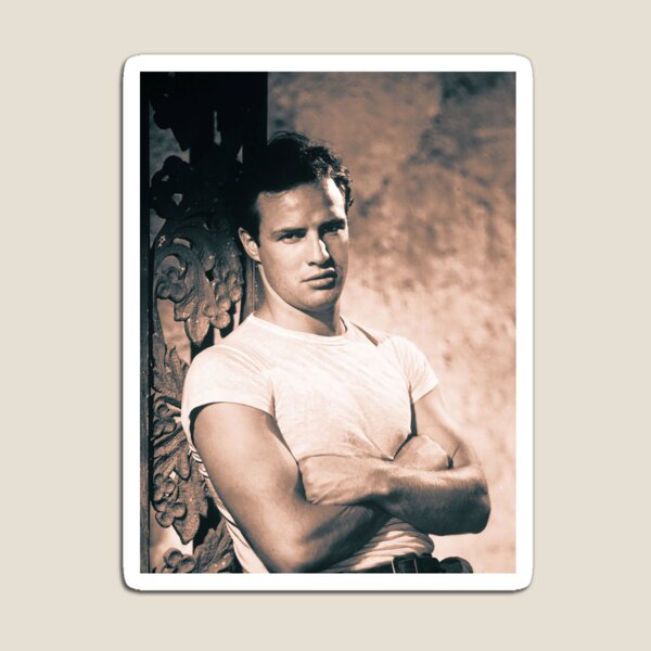 Vista previa del artículo con la obra «Marlon Brando - Vintage - D38», diseñado y vendido por DecoWords.