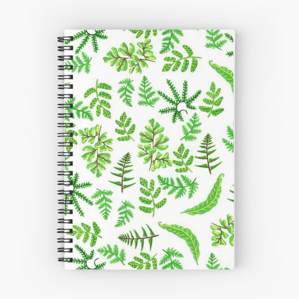 Item preview, Ferns in Gouache Pattern designed and sold by paintedpansy.