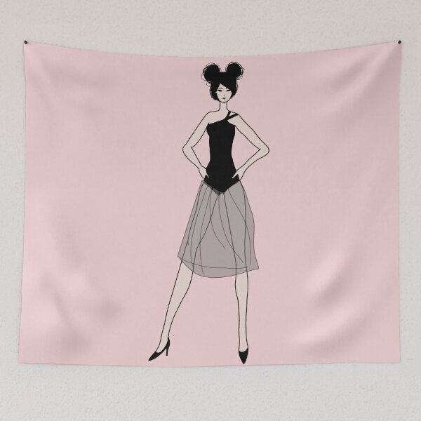 Item preview, The lady in black designed and sold by PeachyLitchi.
