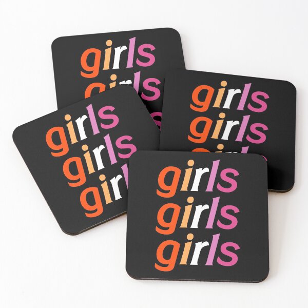 Item preview, Lesbian Flag Girls Girls Girls - FLETCHER designed and sold by jeminamarina.