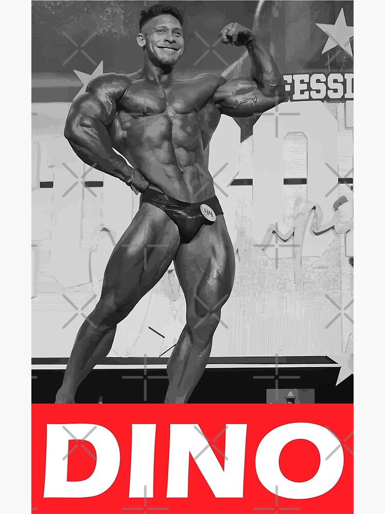 Ramon Dino - Bodybuilding legend Poster for Sale by Glstudio