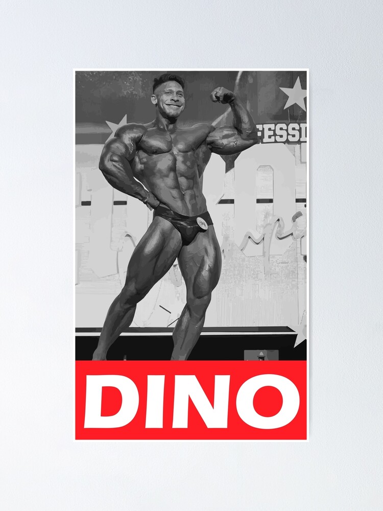 Ramon Dino - Bodybuilding legend Poster for Sale by Glstudio