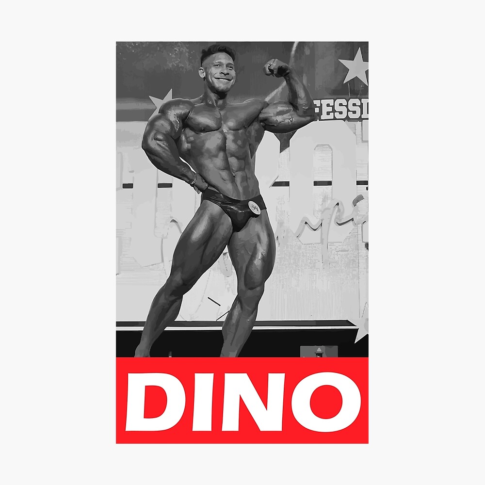 Ramon Dino - Bodybuilding legend Poster for Sale by Glstudio