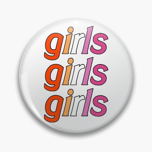 Item preview, Lesbian Flag Girls Girls Girls - FLETCHER designed and sold by jeminamarina.