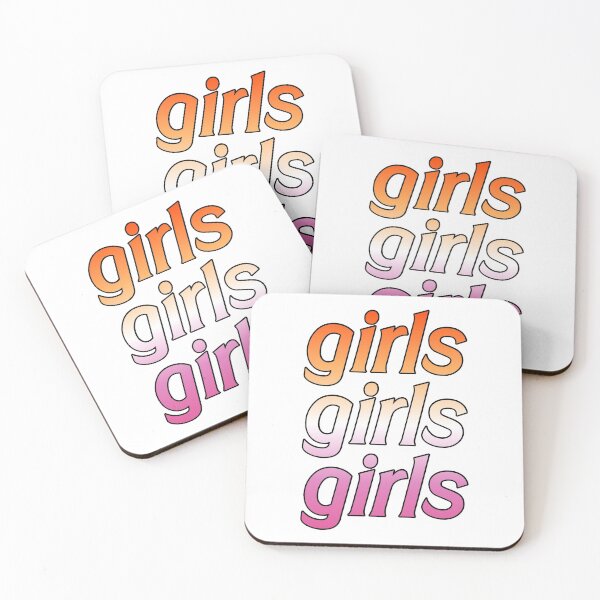 Item preview, Lesbian Flag Girls Girls Girls - FLETCHER designed and sold by jeminamarina.