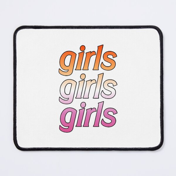 Item preview, Lesbian Flag Girls Girls Girls - FLETCHER designed and sold by jeminamarina.