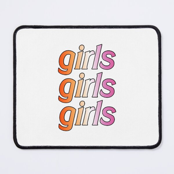 Item preview, Lesbian Flag Girls Girls Girls - FLETCHER designed and sold by jeminamarina.