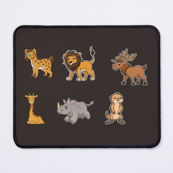 Item preview, Sticker pack different animals designed and sold by Bettina2311.