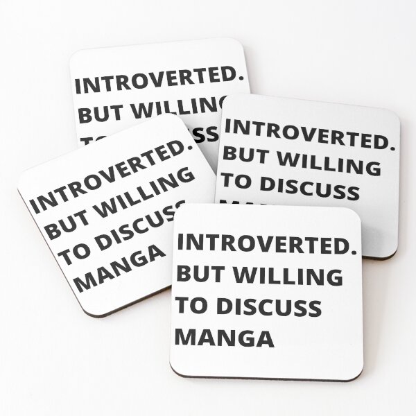 Item preview, Introverted. But willing to discuss Manga designed and sold by Tee-Star.