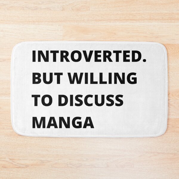 Item preview, Introverted. But willing to discuss Manga designed and sold by Tee-Star.
