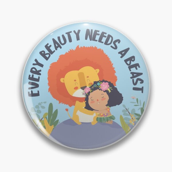 Item preview, Beauty And The Beast I Need You Life Sayings designed and sold by StickerbashCo.
