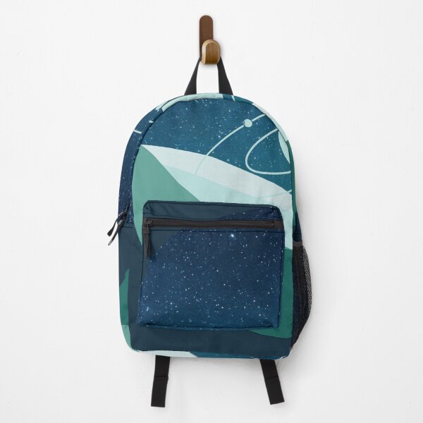 Item preview, Teal Cosmic Desert Galaxy Sticker and Shirt designed and sold by MiaDelelai.