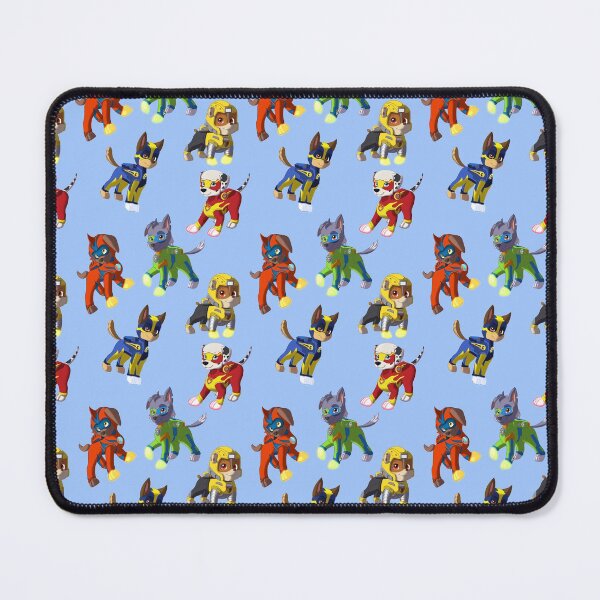 Item preview, Paw Patrol Mighty Pups Pattern (Boy pups) - Blue designed and sold by kreazea.