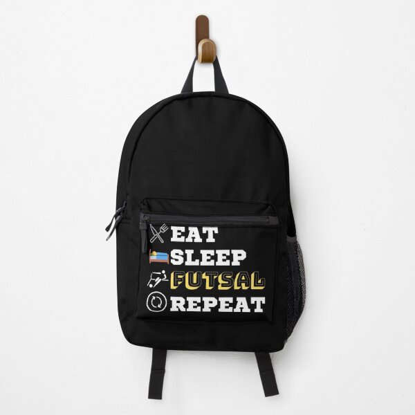 Item preview, Soccer Shirt Designs Eat Sleep Futsal Repeat For Team designed and sold by AMINE ★★★★★.