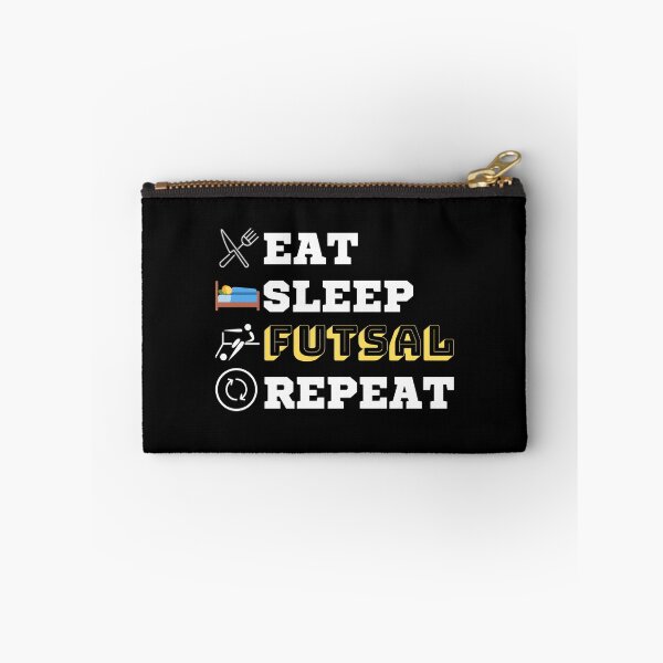 Item preview, Soccer Shirt Designs Eat Sleep Futsal Repeat For Team designed and sold by AMINE  ★★★★★.