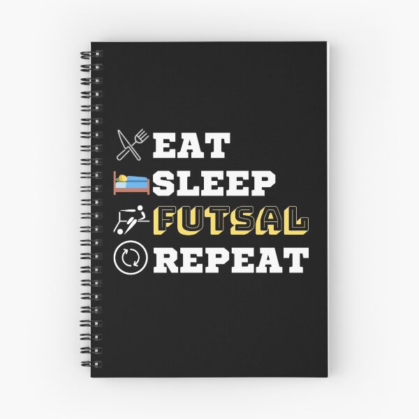 Item preview, Soccer Shirt Designs Eat Sleep Futsal Repeat For Team designed and sold by AMINE  ★★★★★.