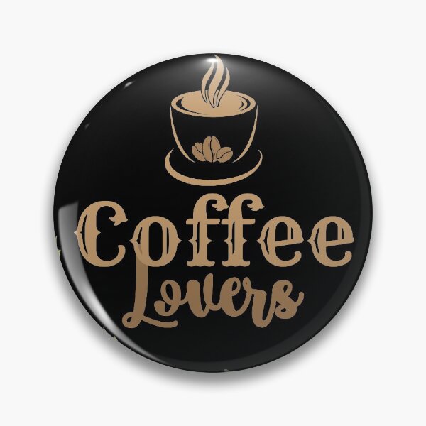 Item preview, Coffee Lovers (black background) designed and sold by ibijin.