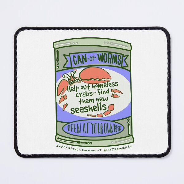 Item preview, Open a Can of Worms Homeless crabs designed and sold by NeatlineFX.