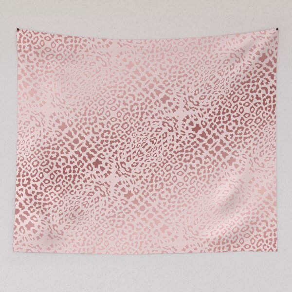 Item preview, Rose gold leopard print designed and sold by MrJean.