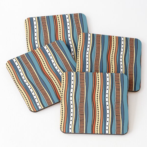 Item preview, Retro Colors Tribal Navajo Pattern  designed and sold by Sneh Universe.