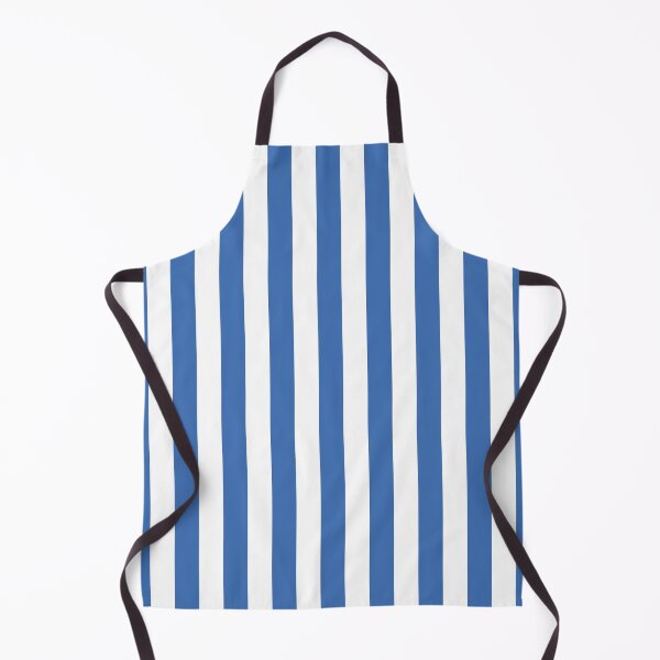 Item preview, Blue and White Vertical Stripes Pattern designed and sold by Llawb.