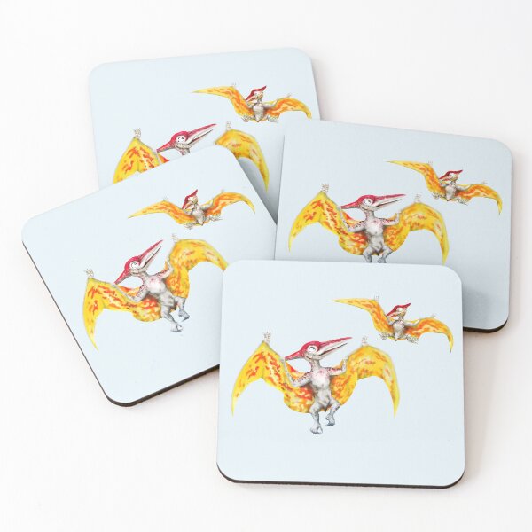 Item preview, Taking Flight | Cartoon Pterodactyl Dinosaurs  designed and sold by Snootrac.