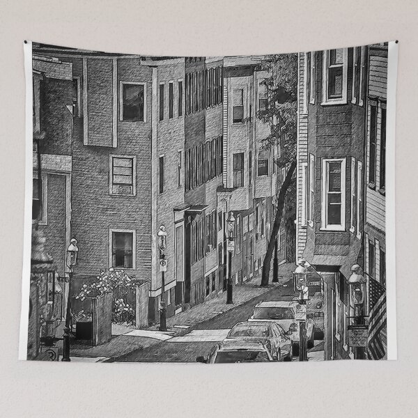 Item preview, Beacon Hill Sketched  designed and sold by KirtTisdale.