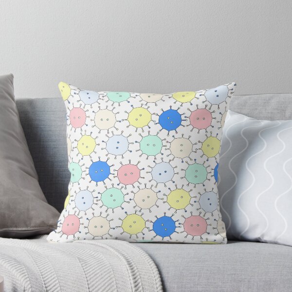Item preview, Cute Coronaviruses on White designed and sold by fogoosherie.
