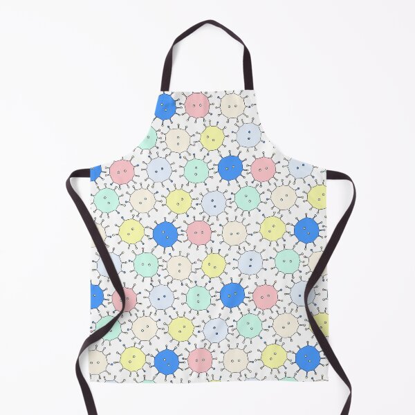 Item preview, Cute Coronaviruses on White designed and sold by fogoosherie.