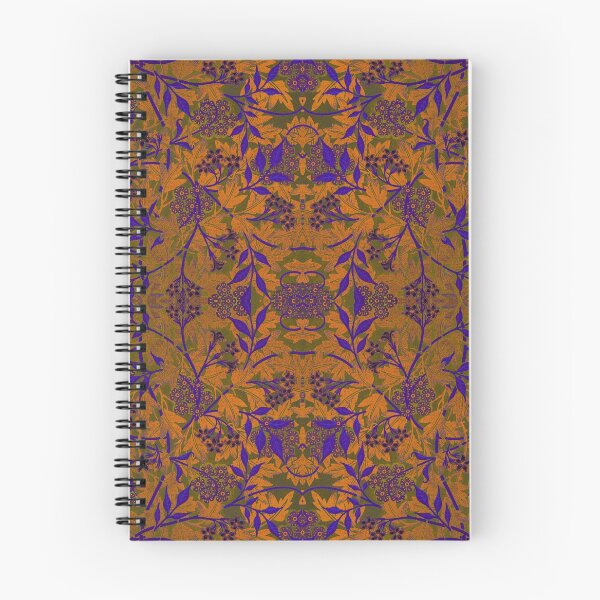 Item preview, Jasmine by William Morris - Faded Gold Orange Purple Floral Vintage Pattern Variation designed and sold by PatternPerfect.
