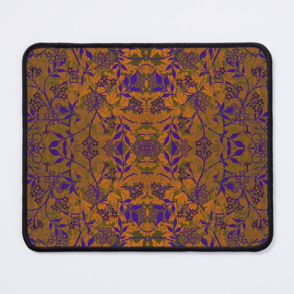 Item preview, Jasmine by William Morris - Faded Gold Orange Purple Floral Vintage Pattern Variation designed and sold by PatternPerfect.