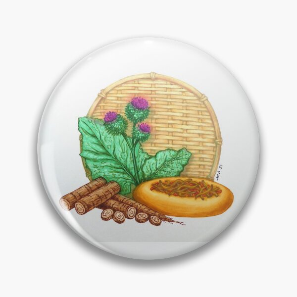 Item preview, Burdock Root Bun/Kinpira Gobo Bun designed and sold by LoveJingle.