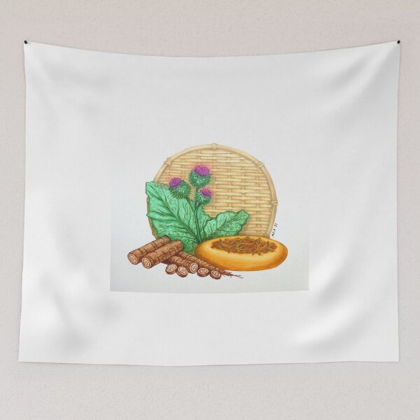Item preview, Burdock Root Bun/Kinpira Gobo Bun designed and sold by LoveJingle.