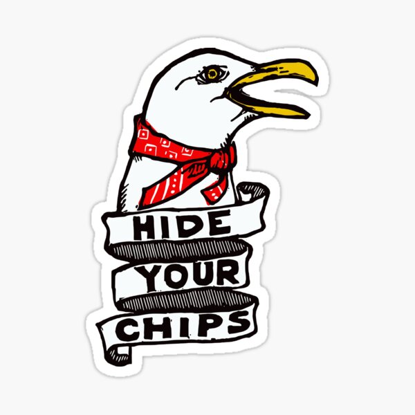 Item preview, Hide Your Chips designed and sold by LiquoriceLino.