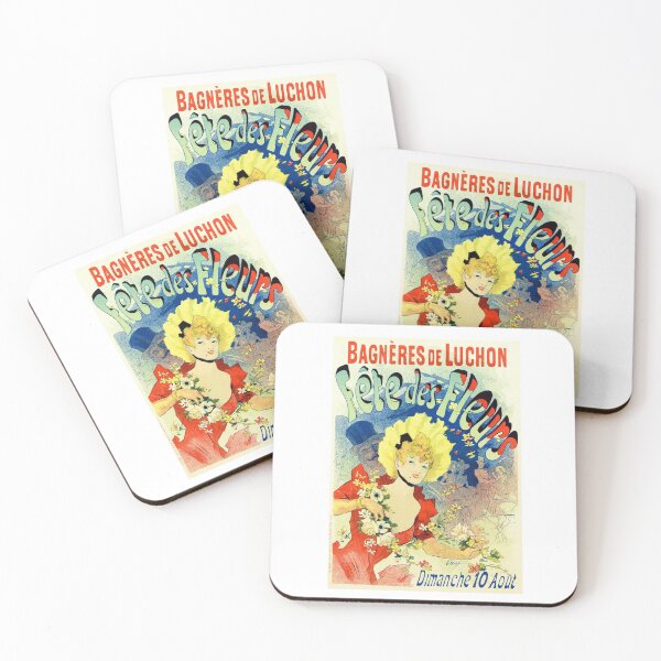 Item preview, Fete des Fleurs by Jules Cheret designed and sold by Rockett Graphics.