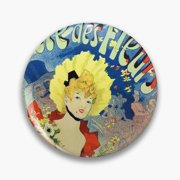Item preview, Fete des Fleurs by Jules Cheret designed and sold by Rockett Graphics.
