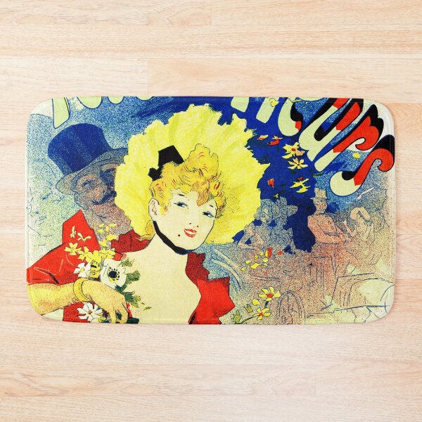 Item preview, Fete des Fleurs by Jules Cheret designed and sold by Rockett Graphics.