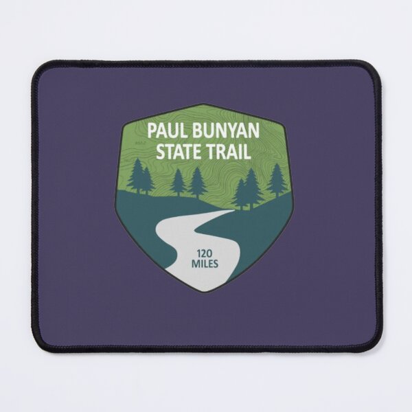 Item preview, Paul Bunyan State trail designed and sold by Broken Antler Designs .