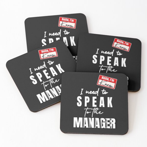 Item preview, Karen Halloween Costume / Speak to the Manager Saying T-Shirt designed and sold by Eamali.