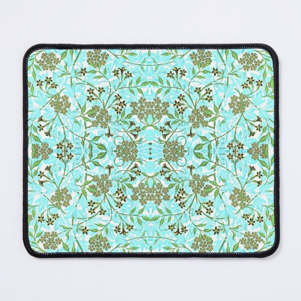 Item preview, Jasmine by William Morris - Faded Turquoise Blue Green Floral Vintage Pattern Variation designed and sold by PatternPerfect.