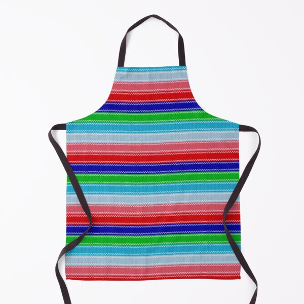 Item preview, chucky striped | chucky doll pattern | halloween special rainbow patterns designed and sold by Vibe Vault.