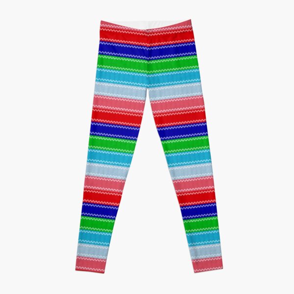 IU Candy Stripes! Crimson and Cream, Red and white striped Leggings for  Sale by stephaa123