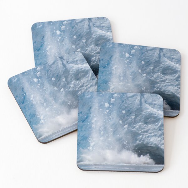 Item preview, Blue Ice Alaska Glacier Calving Ice Cave designed and sold by SafariByMarisa.