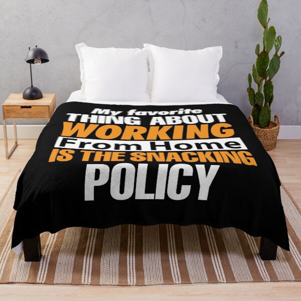 Item preview, My Favorite Thing About Working From Home designed and sold by SewnMemories.