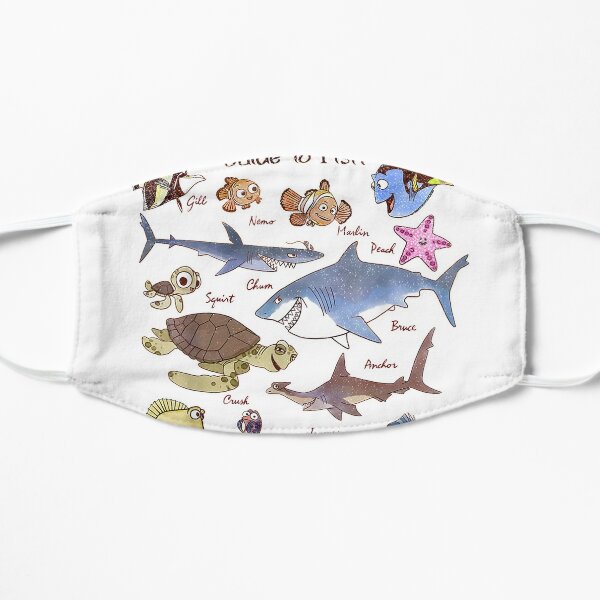 Masques En Tissu Sur Le Theme Finding Nemo Redbubble