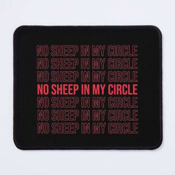Item preview, No Sheep In My Circle Funny Sarcastic designed and sold by Ryan89-Design.