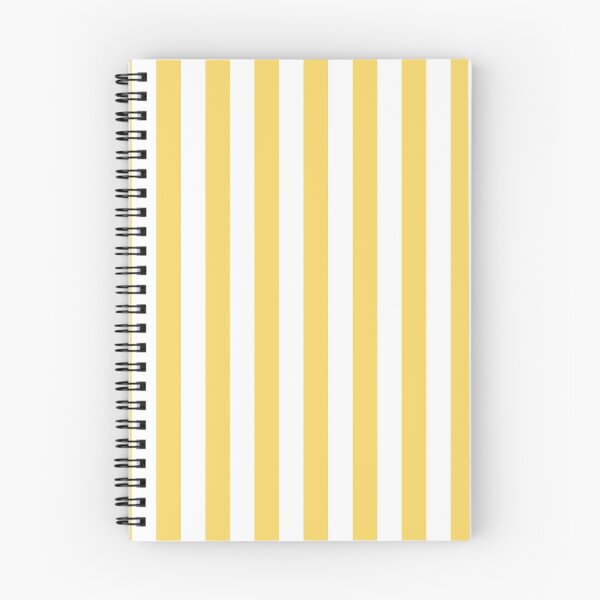 Item preview, Sunny Yellow and White Vertical Stripes Pattern designed and sold by Llawb.